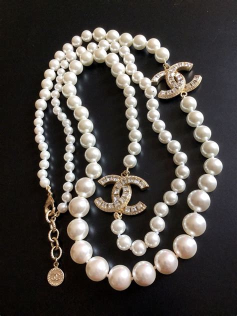 coco chanel necklace|real chanel necklace.